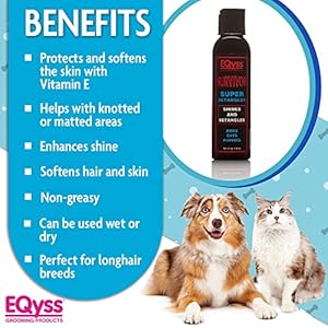  Eqyss-Survivor-Pet-Detangler-Detangles-and-Smooths-Out-Tangles-Mats-or-Knots-Moisturizes-and-Enhances-Shine-pH-Balanced-USA-Made