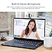 NexiGo N680E 1080P Webcam with Ring Light, Privacy Cover and Dual Microphone, Advanced Auto-Focus, Adjustable Brightness, Streaming Web Camera for Zoom Skype Facetime, PC Mac Laptop Desktop
