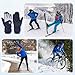 yeeplant Unisex Snow Gloves - Waterproof and Windproof Touchscreen Ski Gloves