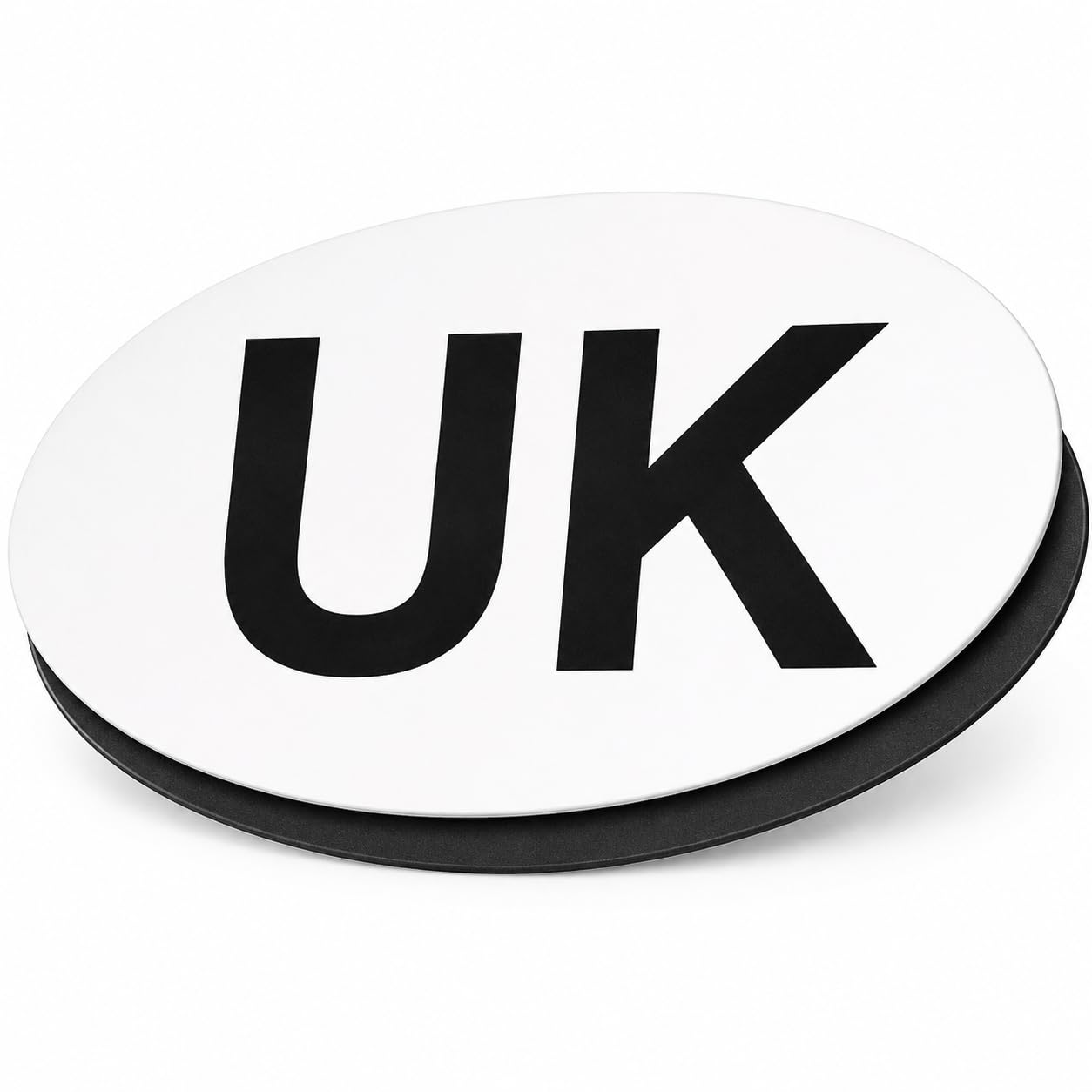 Rubigo Black Gold Black 1 Or 2 Pack Uk Magnetic Car Sticker For Europe – Gb Stickers For Car Travel – Uk Car Magnet – Regulation Size – Weatherproof & Paint-Safe – Dvla Legal Requirement Post-Brexit (1)