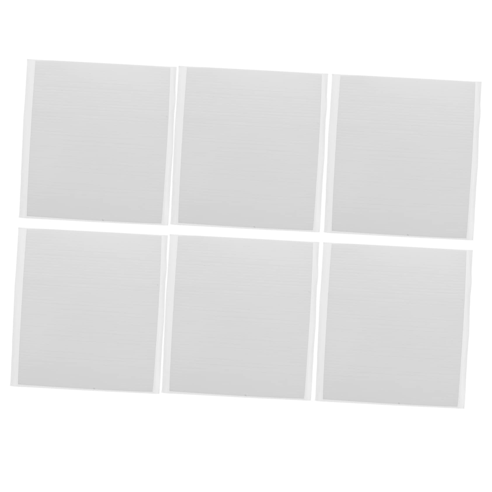 SHINEOFI Tira De Espuma Autoadhesiva Cinta De Espuma Para Manualidades Cinta Adhesiva De Doble Cara Para Alfombras Tiras De Espuma Para Hacer Tarjetas Pegatinas De 6 hojas*4
