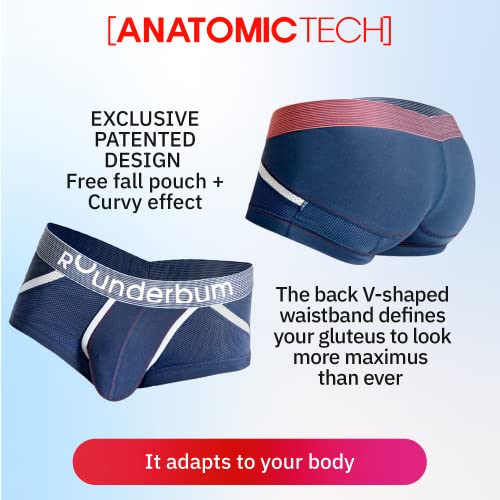 Rounderbum | Mens Underwear | Boxers Mini Trunk | Anatomic Tech - Shapewear Comfortable Cotton Underwear4