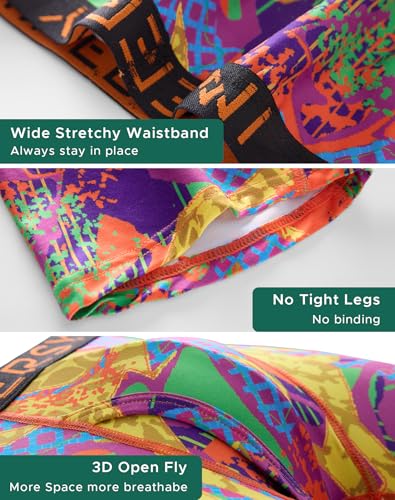 INNERSY Boys' Underwear Breathable Boxer Briefs Lightweight Soft Quick Dry Shorts 2-Pack3