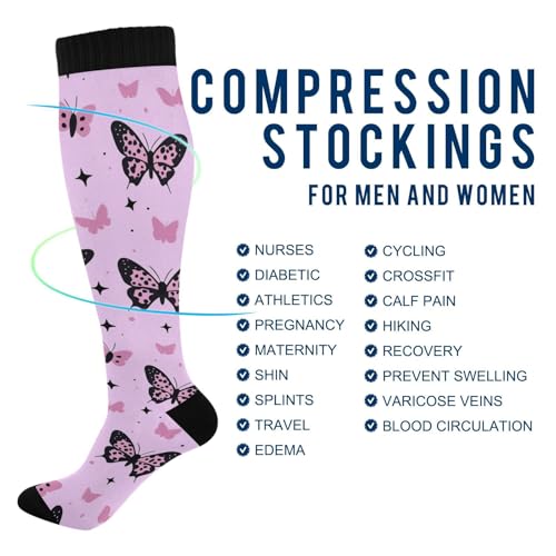 Image of Plaaee Gorilla on White Compression Socks for Women & Men Circulation Supports for Running,
