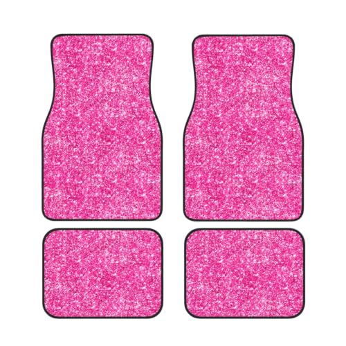 Alfombrillas para coche rosa fucsia de neopreno ideales para proteger tu coche en el día a día