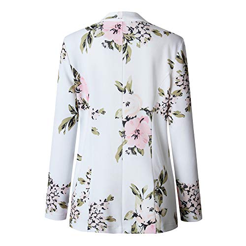image for YAnGSale Top Women Jacket Retro Floral Blazer Casual Blouse Work Coat 