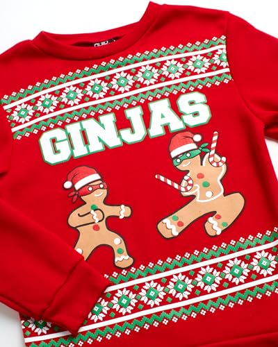 Quad Seven Boys Soft Fleece Novelty Ugly Christmas Pullover Sweatshirt | Cozy Brushed Warmth, Festive Holiday Design, Fun Party Layer For Photos And Family Winter Gatherings 3 Quad Seven Boys Soft Fleece Novelty Ugly Christmas Pullover Sweatshirt | Cozy Brushed Warmth, Festive Holiday Design, Fun Party Layer For Photos And Family Winter Gatherings - Image 4