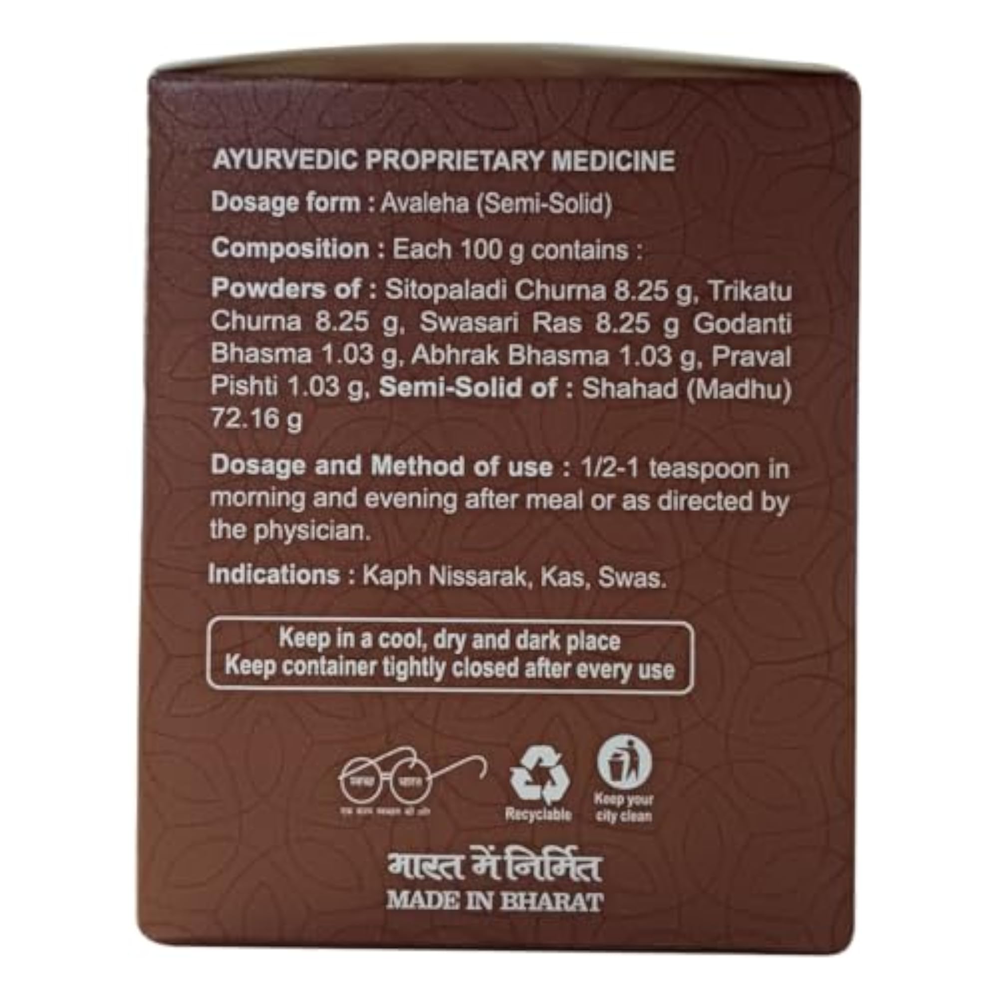 Divya Swasari Avaleha (150G)