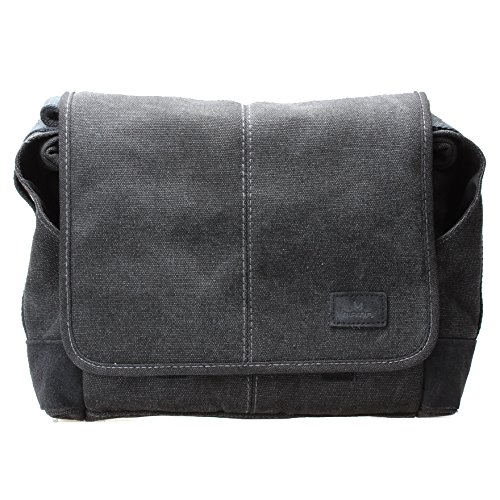Preisvergleich Produktbild Matin Balade Bag 100 Fototasche aus leichtem Cotton Canvas schwarz