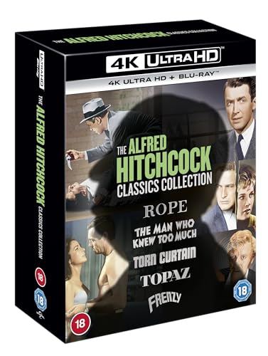 ALFRED HITCHCOCK: CLASSICS COLLECTION VOL.3 [4K Ultra HD] [Various] [Blu-ray] [Region Free]