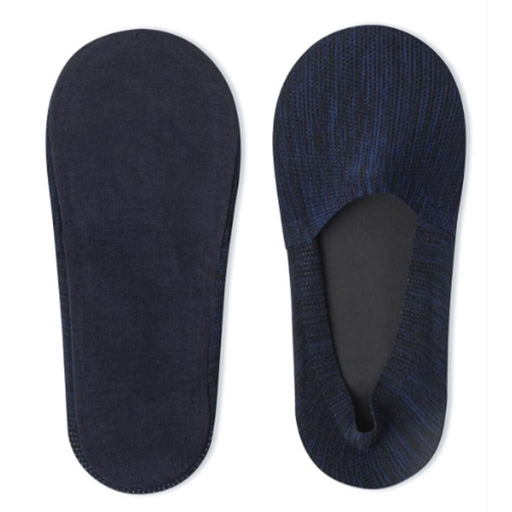 TECPHILE Anti Slip Low Cut No Show Loafer Socks for Men Made with Durable, Breathable, Odorless Material, Textured Print, Sweatproof invisible Sock Anti-Bacterial Seamless Super Soft (Pack of 3) - Image 4 thumbnail