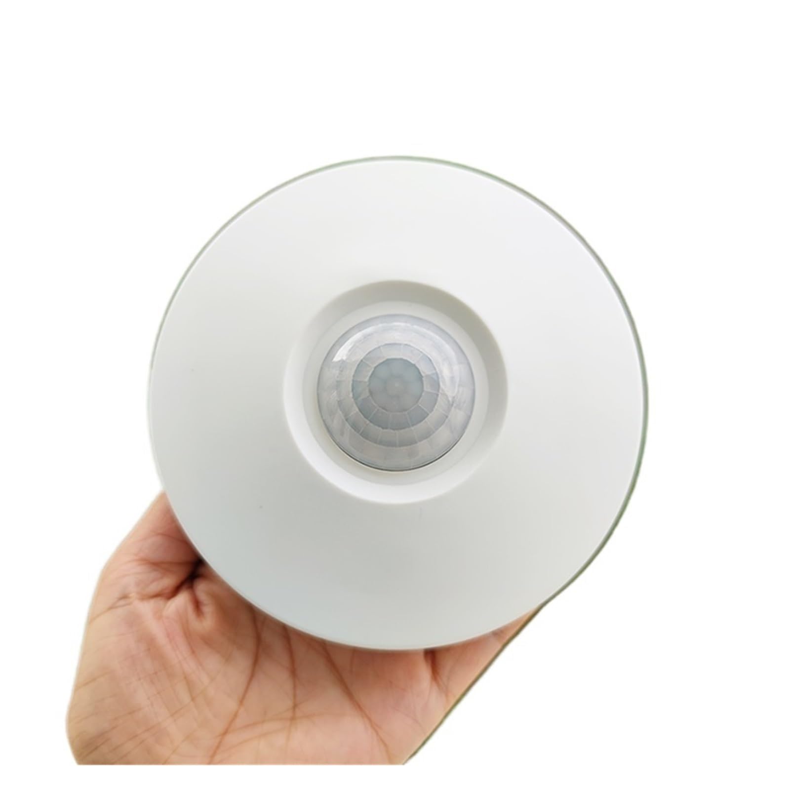 1/2pc Wired Ceiling Microwave+PIR Motion Sensor Motion Detector Alarm 360° Detection Movement Alarm Pet Immune for Home Security(2pcs)