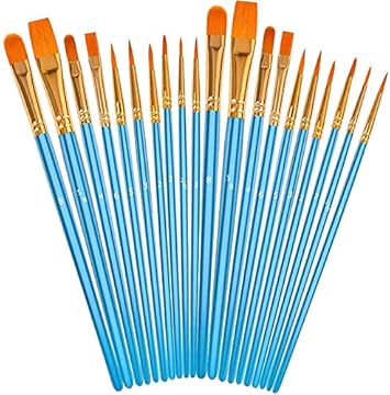 best brush set for acrylic painting