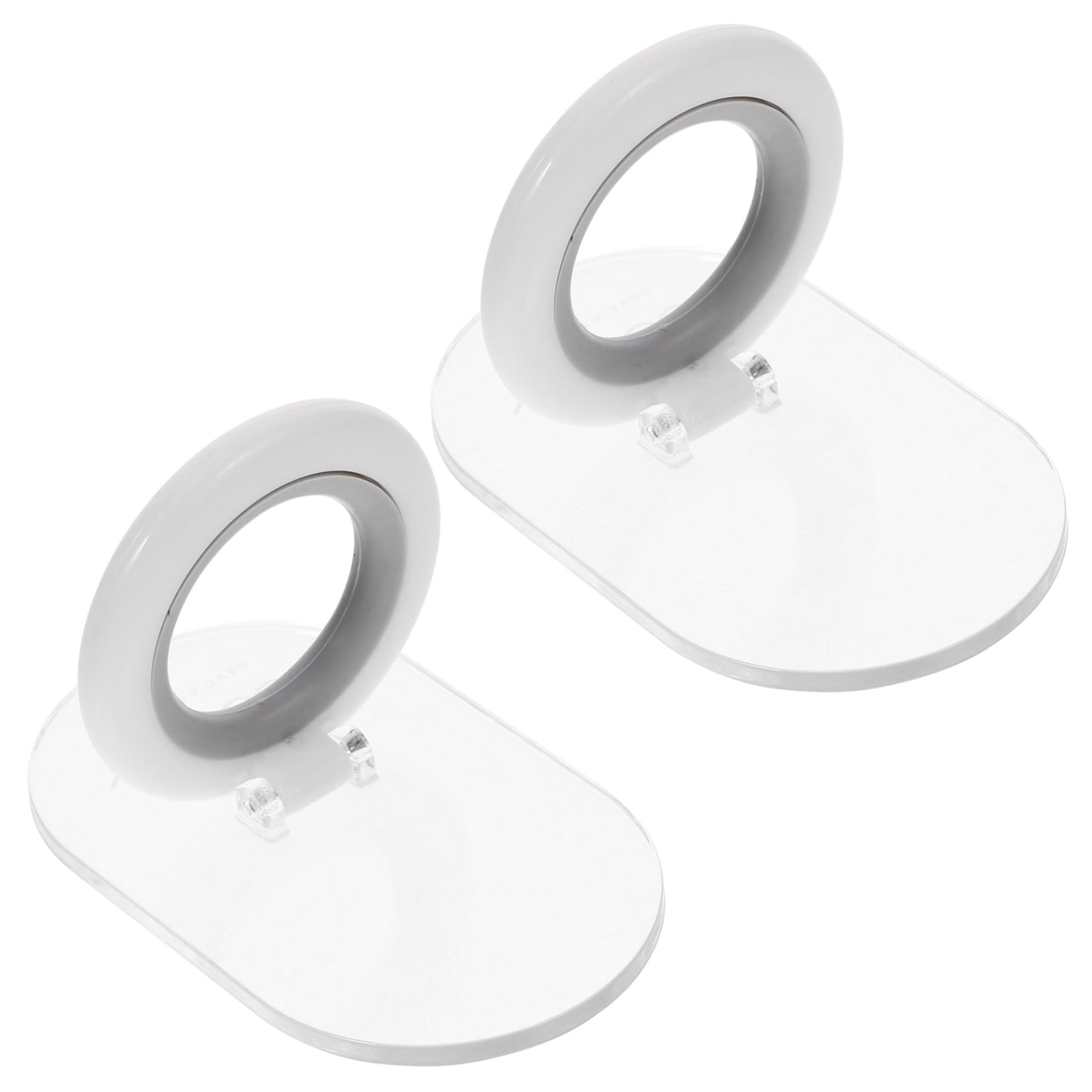 Didiseaon 2pcs Sturdy Toilet Seat Lifter Handles for Easy Lid Opening for Home Bathroom