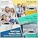 2 Pack 14 True HEPA Replacement Filter Compatible with Puro 240 Air Purifier, 3-in-1 True HEPA Filter Replacement with HP-14 Activated Carbon Filter