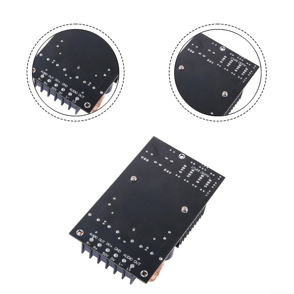 Module amplificateur audio HiFi 600 W | TPA3255 Classe D Double Channel Board | Tension d'entrée CC 19–50 V | Pour améliorer la puissance du système stéréo domestique