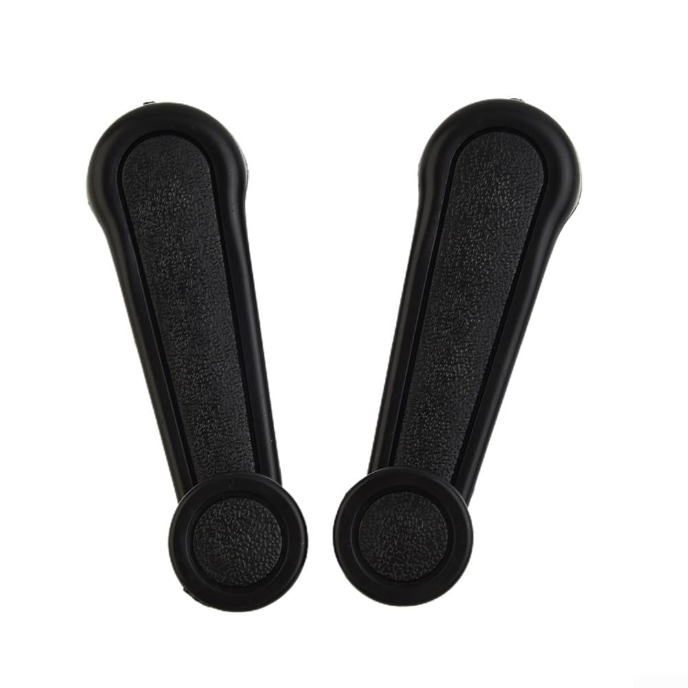 Set di Sostituzione 2 Pezzi Maniglie per Manovella della Porta dell'Auto per Alzacristalli Manuali, Accessori Adatti alla Maggior Parte dei Modelli di Veicoli