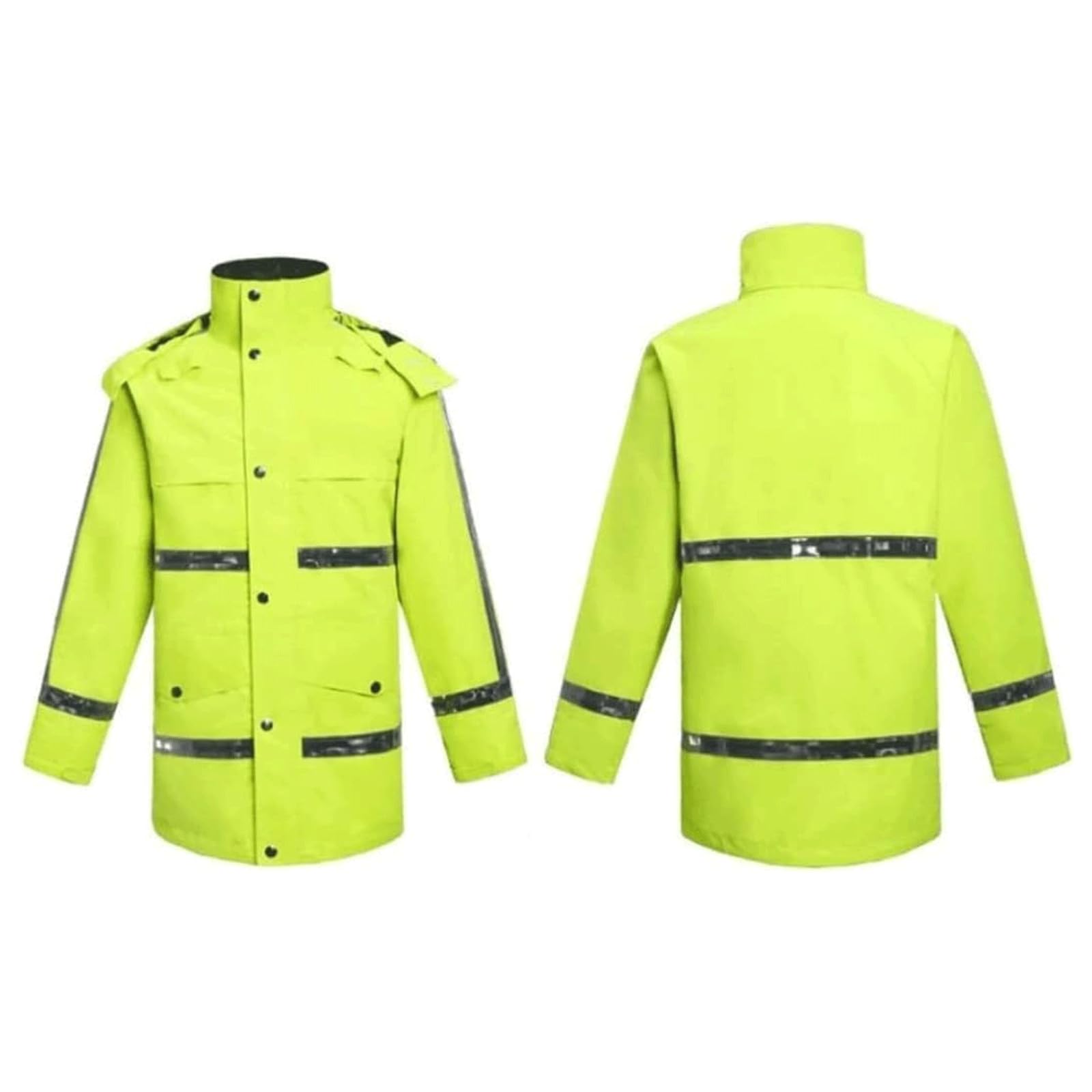 Kamizelki bezpieczeństwa Reflecterende veiligheidsvesten 360° veiligheidsvest met hoge zichtbaarheid Overalls en broeken Reflecterend jack Modieus ademend reflecterend pak Moda