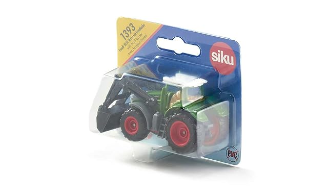 Foto 7 de 7 de siku 1393, Tractor Fendt 1050 Vario con cargador frontal, Verde/Negro, Cargador frontal móvil