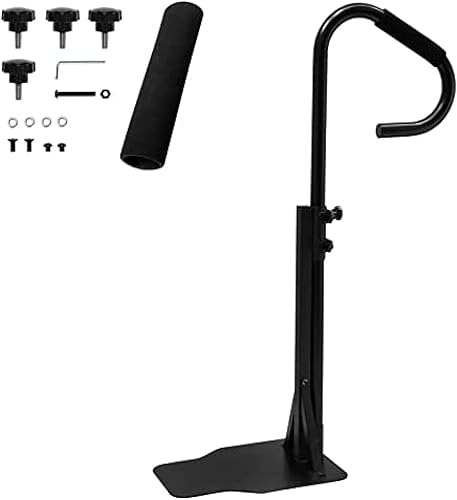 Pasamanos lateral de spa, pasamanos de bañera de hidromasaje de 57 pulgadas con base de montaje deslizante, hierro pesado, carga de 600 libras, riel disponible en Yaxa Peru