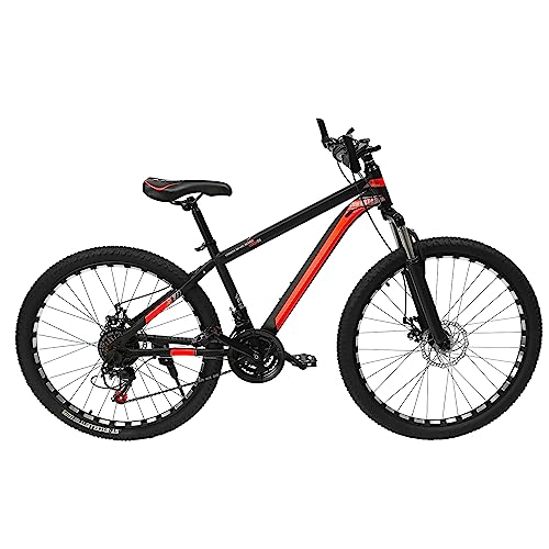 PUDLOR 26 Zoll Mountain Bike ，Outdoor-Sport Mountenbike, Carbon Stahl...