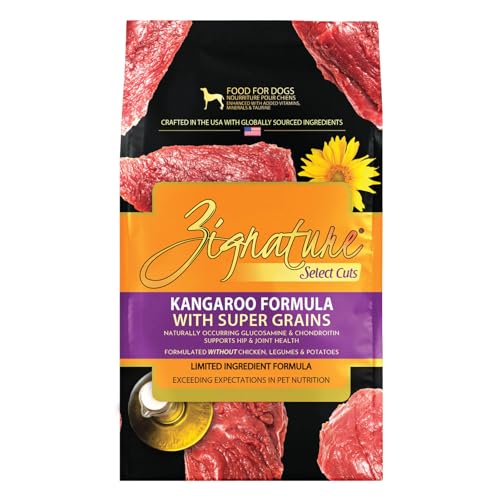 Zignature Select Cuts Kangaroo Formula 25lb Bag