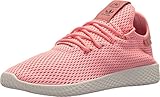 adidas Originals PW Tennis HU Mens Trainers Sneakers (UK 3.5 US 4 EU 36, Pink White BY8715)