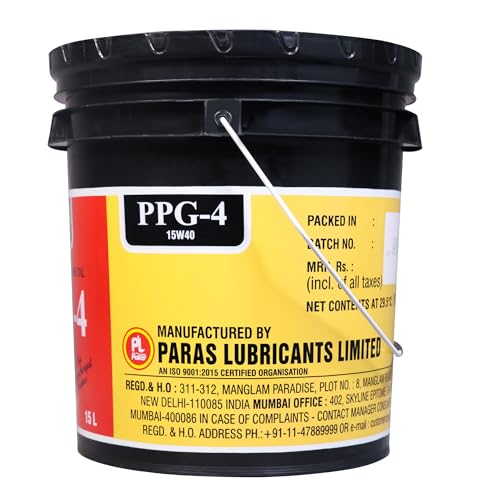Image of PALCO PPG-4 15W40 | API:CF-4 /SJ & MB 228.1 Multigrade Engine oil for Diesel Commercial Road Transport & Off Highway Vehicles | New Generation Automotive Vehicles | 15 Litres