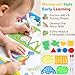 Water Doodle Mat for Toddlers 1-3: Mess-Free Coloring Toy,Dries in 5-10 Mins for Endless Play,Dinosaur Reusable Aqua Painting Board Toddler Toys,Birthday Gifts for 1-3 Year Old Boy