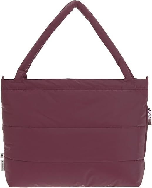 LÄSSIG Torba do przewijania dla niemowląt Shopper z mocowaniem do wózka dziecięcego/Casual MIX Shopper Deep Red