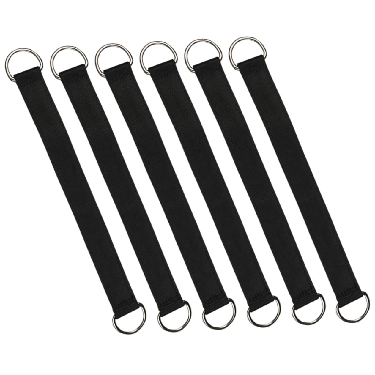 FUNOMOCYA Swing Hanging Straps 6 Pcs Stainless Steel Ropes Tree Swing Accessory Replacement Straps