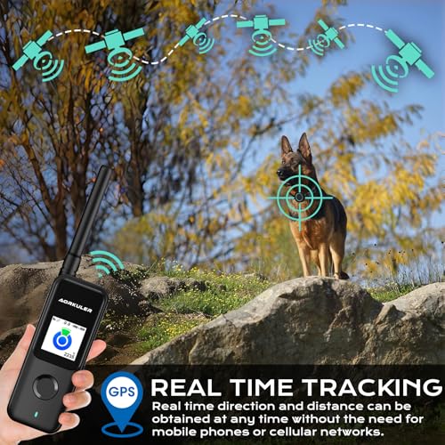 image for Aorkuler GPS Tracker for Dogs No Subscription, GPS Location Without Ce