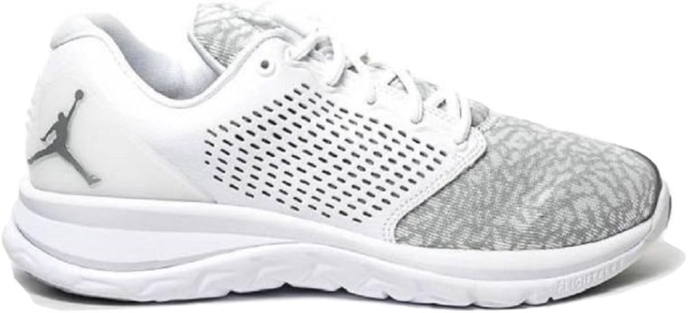 Amazon.com: Nike Jordan Trainer ST Zapatillas Blanco/Plata Metálico 820253  – 100 (9,5) : Ropa, Zapatos y Joyería
