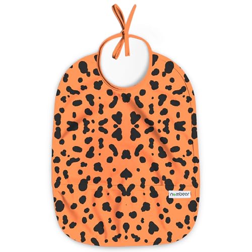 Nombear Easy Wipe Clean Sleeveless Baby Bibs 6-12 Months for