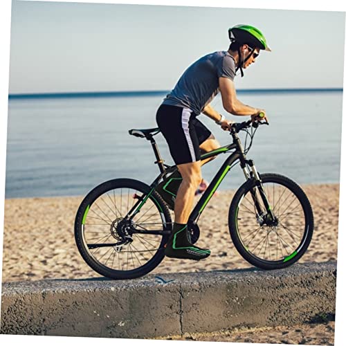 Funda para zapatos de ciclismo de invierno, impermeable y térmica, con tiras reflectantes, unisex miniatura 3