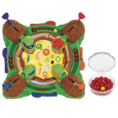 Hasbro Gaming Hungry Hungry Hippos: Teenage Mutant Ninja Turtles Edition Board Game, Board Games for Kids Family Fun for 2+ Players - Image 3