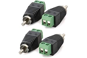 RCA Plug Adapter: Enhance Audio Connections with Ease
