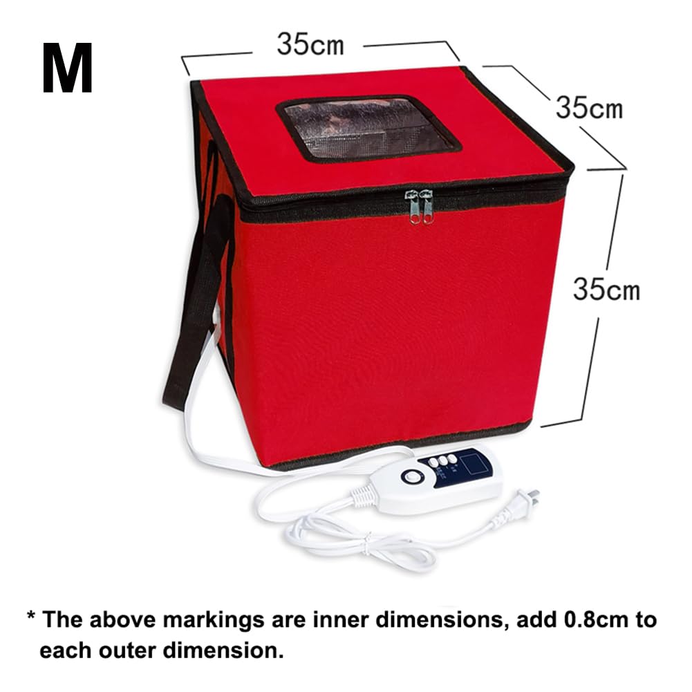 Boîte De Fermentation Chauffante Pliable - Parfaite Pour Pain, Pizza, Yaourt Maison !