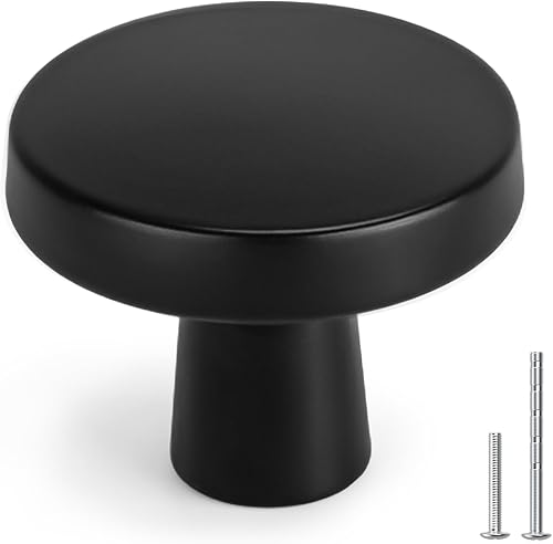 homdiy HD5310 - Tiradores macizos redondos, cajones, puertas, alacenas, etc. herrajes para muebles