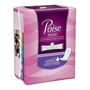Kimberly-Clark 33592 Poise Pad, Ultimate (Pack of 132)