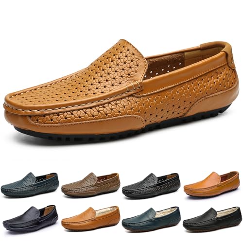 Men's Walking Loafers Outdoor Lightweight Casual Shoes Mesh Casual Shoes Business Casual Shoes Comfortable Fashion Men's Driving Shoes