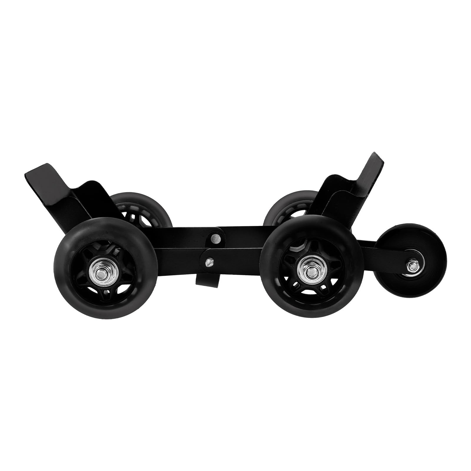 Healvian Outil de Déplacement de Pneu Moto Noir, Rouleau de Secours pour Pneus Crevés, Chariot Robuste Compatible Tricycles Électriques, Accessoires de Moto Essentiels, Couleur Aléatoire