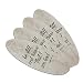 Be Still and Know that I am God Psalm Inspirational Christian Double-Sided Oval Nail File Emery Board Set 4 Pack