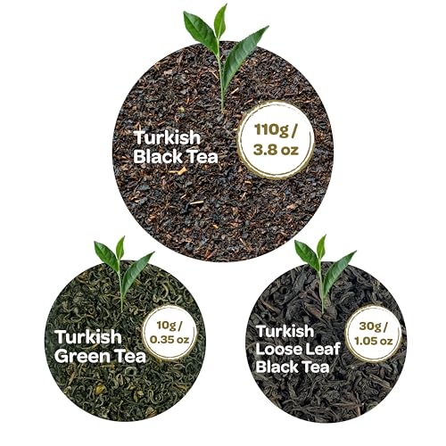 Image of Lazika Mixed Premium Black Loose Leaf Tea Blend, 5.3 Oz, Breakfast Tea with Petite Presentatiton Box, Early Harvest, Handcrafted