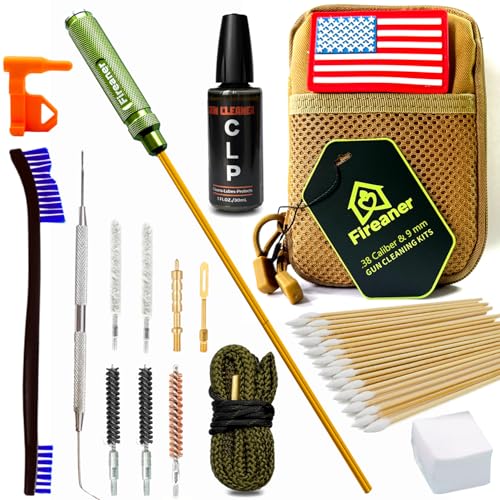9mm Pistol Basics Single-Caliber Cleaning Kit,...
