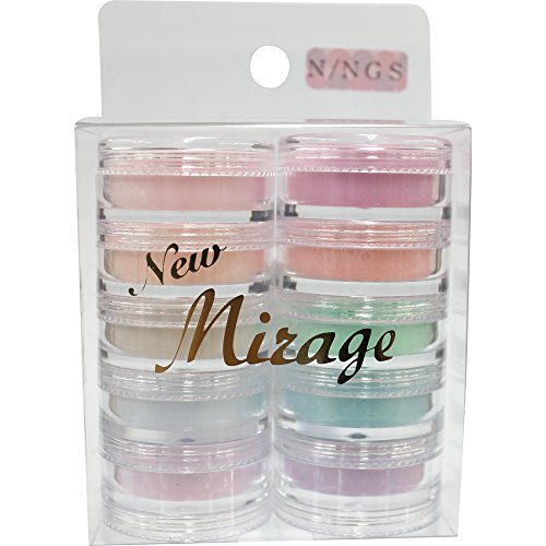 Mirage パウダー10色セット N/NGS ナチュラルストーンシリーズ