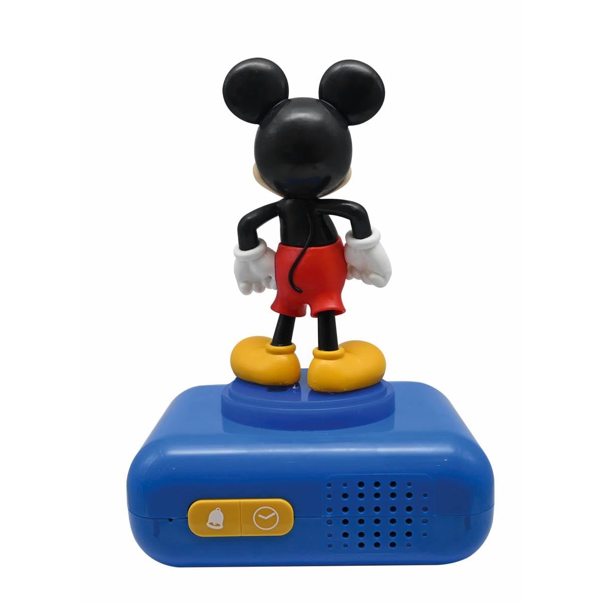 Lexibook, Disney Mickey, Sveglia Notturna Mickey, Suoni e Melodie, Schermo LCD retroilluminato, Luminoso, Snooze, Blu, RL800MCHLXB