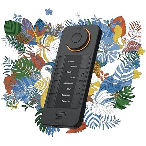 XENCELABS Quick Keys for Pen Tablet, Pen Displays, 40 Customizable Shortcut Keys, OLED Display, Used Wired or Wirelessly for macOS, Windows, Win-ARM and Linux Cover
