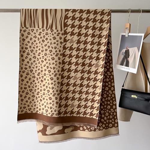 Cashmere Feel Winter Scarf for Women Large Pashmina Blanket Scarf Cashmere Wrap for Women Fall Winter Shawl4