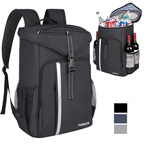 FORICH Cooler Backpack Insulated Backpack Cooler Bag Leak Proof Portable Soft Cooler Backpacks